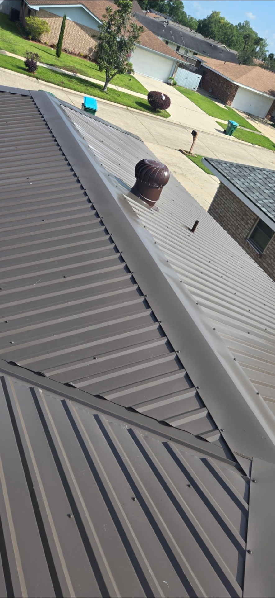 Metal Roof Installation by Jason Hunt Solutions in Morgan City, LA